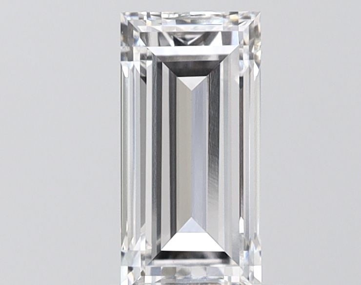 IGI Baguette 1.09ct D VVS1 Loose Lab Diamond: IGI Baguette 1.09ct D VVS1 Loose Lab Diamond A rare and exceptional find, this 1.09ct D VVS1 loose lab diamond boasts impeccable clarity and color, making it a true gem for any jewelry enthusiast. Cer
