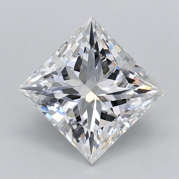IGI Princess 0.9ct E VVS2 Loose Lab Diamond: IGI Princess 0.9ct E VVS2 Loose Lab Diamond Experience the brilliance of a lab-grown diamond, certified by IGI as E color, VVS2 clarity, and EX polish, with exceptional symmetry and measurements that