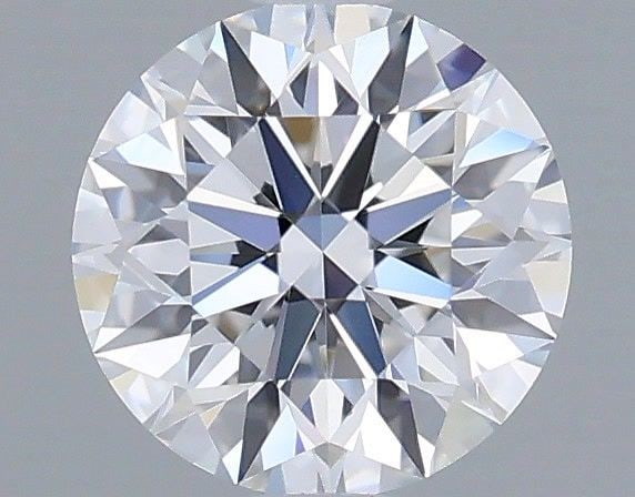 IGI Round 0.67ct D VVS2 Ideal Loose Lab Diamond: IGI Round 0.67ct D VVS2 Ideal Loose Lab Diamond A rare and exceptional laboratory-grown diamond, certified by the International Gemological Institute (IGI), boasts impressive clarity with a VVS2 grade