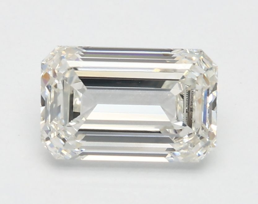 Loose Lab Diamond - IGI Emerald 1.1ct H VVS2: Loose Lab Diamond - IGI Emerald 1.1ct H VVS2 Experience the beauty of a lab-grown diamond, certified by IGI as an Emerald cut with exceptional clarity and polish. This 1.1ct VVS2 gemstone boasts a vib