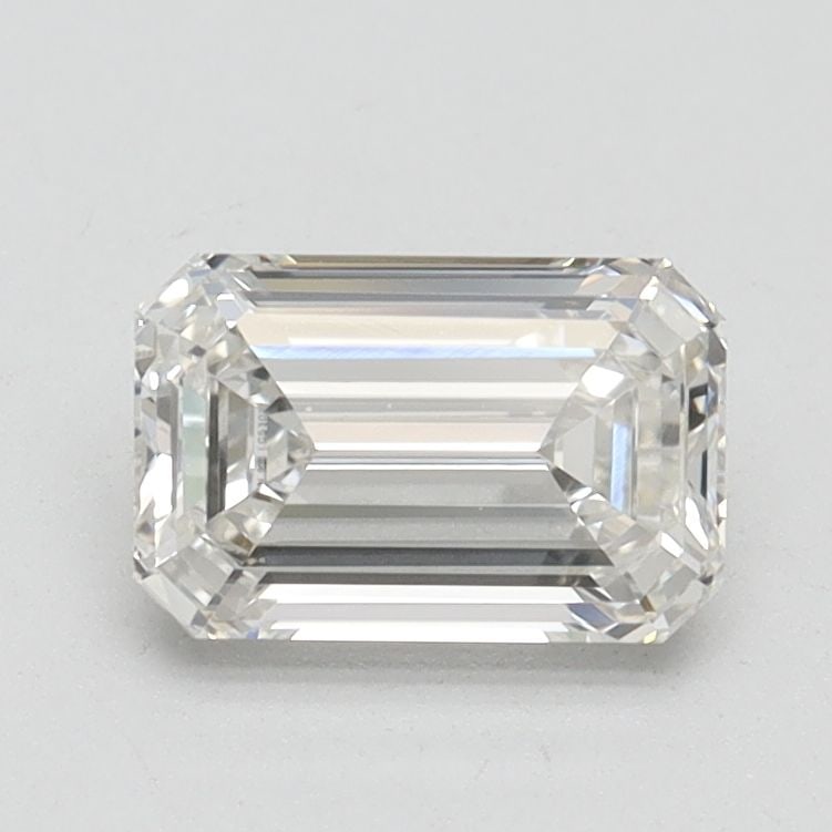 Loose Lab Diamond - IGI Emerald 1.04ct G VVS2: Loose Lab Diamond - IGI Emerald 1.04ct G VVS2 A stunning lab-grown emerald-cut diamond, certified by the International Gemological Institute (IGI) as G color and VVS2 clarity, boasts exceptional polis