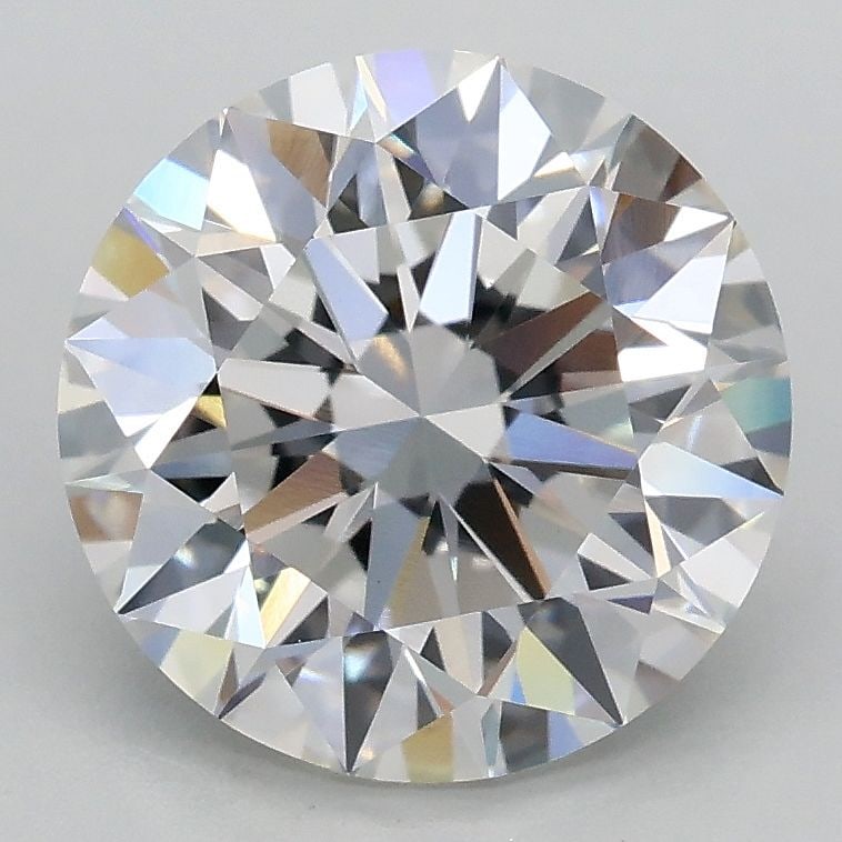 IGI Round 2.54ct E VVS2 Loose Lab Diamond: IGI Round 2.54ct E VVS2 Loose Lab Diamond Experience the brilliance of a lab-grown diamond, certified by IGI as 2.54ct E VVS2 EX cut, with exceptional clarity and polish. This stunning gemstone is gro