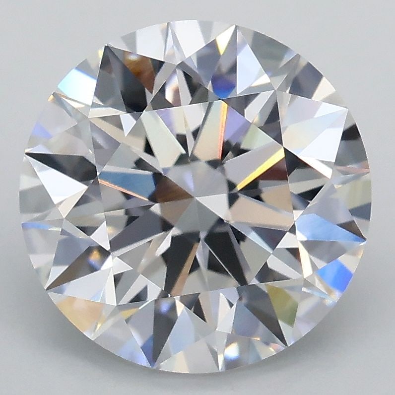 IGI Round 3.09ct D VVS2 Ideal Loose Lab Diamond: IGI Round 3.09ct D VVS2 Ideal Loose Lab Diamond Experience the brilliance of nature in this stunning 3.09ct IGI Round lab-grown diamond, boasting exceptional clarity (VVS2) and color (D), with a flawl