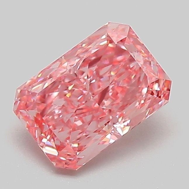 IGI Radiant 1.05ct Fancy Vivid Pink VVS2 Loose Lab Diamond: IGI Radiant 1.05ct Fancy Vivid Pink VVS2 Loose Lab Diamond Experience the rare beauty of a Fancy Vivid Pink diamond, one of the most coveted colors in the world of gemstones. This exquisite 1.05ct lab