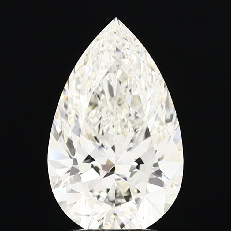 Loose Lab Diamond - IGI Pear 3.08ct G VVS2: Loose Lab Diamond - IGI Pear 3.08ct G VVS2 A stunning lab-grown pear-shaped diamond, certified by the International Gemological Institute (IGI), boasts exceptional clarity and color. With a vibrant G