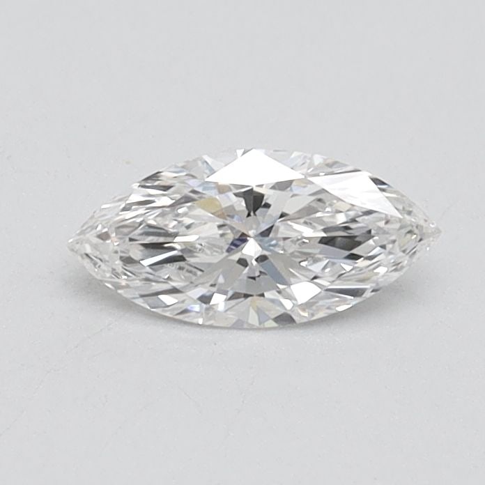 IGI Marquise Diamond 0.32ct E VVS2: IGI Marquise Diamond 0.32ct E VVS2 A stunning lab-grown marquise diamond, certified by the International Gemological Institute (IGI), boasts exceptional clarity with an E color and VVS2 cut grade, mak
