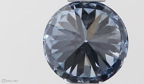 IGI Round 0.41ct Fancy Intense Blue VVS2 Loose Lab Diamond: IGI Round 0.41ct Fancy Intense Blue VVS2 Loose Lab Diamond Experience the unparalleled beauty of a lab-grown Fancy Intense Blue diamond, boasting an exceptional 0.41 carat cut with EX symmetry and pol