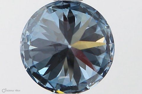 IGI Round 1.07ct Fancy Vivid Blue VVS2 Ideal Loose Lab Diamond: IGI Round 1.07ct Fancy Vivid Blue VVS2 Ideal Loose Lab Diamond Experience the breathtaking beauty of nature in this stunning 1.07ct Fancy Vivid Blue VVS2 Ideal Loose Lab Diamond, certified by the Inte