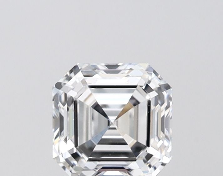 IGI Asscher 1.08ct E VVS2 Loose Lab Diamond: IGI Asscher 1.08ct E VVS2 Loose Lab Diamond A stunning IGI-certified Asscher-cut lab diamond, weighing 1.08 carats and boasting exceptional clarity with a VVS2 grade, this rare gem shines with an EX p