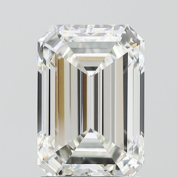 IGI Emerald 2.04ct G VVS2 Loose Lab Diamond: IGI Emerald 2.04ct G VVS2 Loose Lab Diamond A rare and exceptional lab-grown emerald-cut diamond, certified by the International Gemological Institute (IGI), boasts an impressive 2.04 carats of vibran