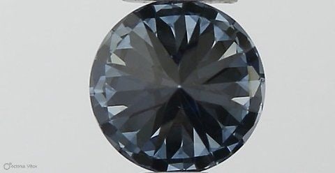 IGI Round 0.36ct Fancy Vivid Blue IF Lab Diamond: IGI Round 0.36ct Fancy Vivid Blue IF Lab Diamond Experience the breathtaking beauty of a Fancy Vivid Blue IF lab diamond, certified by IGI and boasting exceptional clarity and cut quality. This stunni