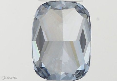 Loose Lab Diamond - IGI Cushion Modified 0.56ct Fancy Vivid Blue VVS2: Loose Lab Diamond - IGI Cushion Modified 0.56ct Fancy Vivid Blue VVS2 Experience the rare beauty of a Fancy Vivid Blue lab diamond, certified by the International Gemological Institute (IGI). This