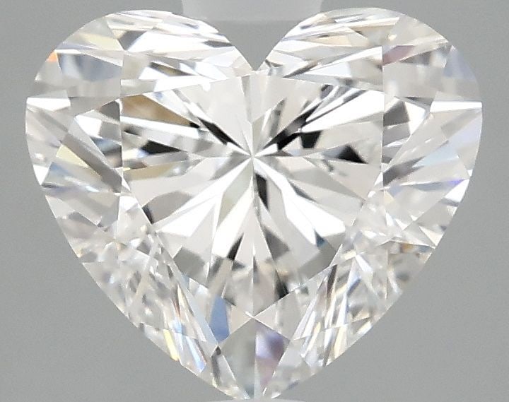 IGI Heart 2.42ct E VVS2 Loose Lab Diamond: IGI Heart 2.42ct E VVS2 Loose Lab Diamond Experience the brilliance of a lab-grown diamond, certified by IGI as E color, VVS2 clarity, and EX polish and symmetry. This 2.42ct gem shines with exception