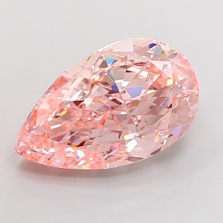 Loose Lab Diamond - IGI Pear 8.04ct Fancy Intense Pink VVS2: Loose Lab Diamond - IGI Pear 8.04ct Fancy Intense Pink VVS2 Experience the rare beauty of a lab-grown diamond, expertly certified by IGI as a Fancy Intense Pink gemstone with exceptional clarity and c