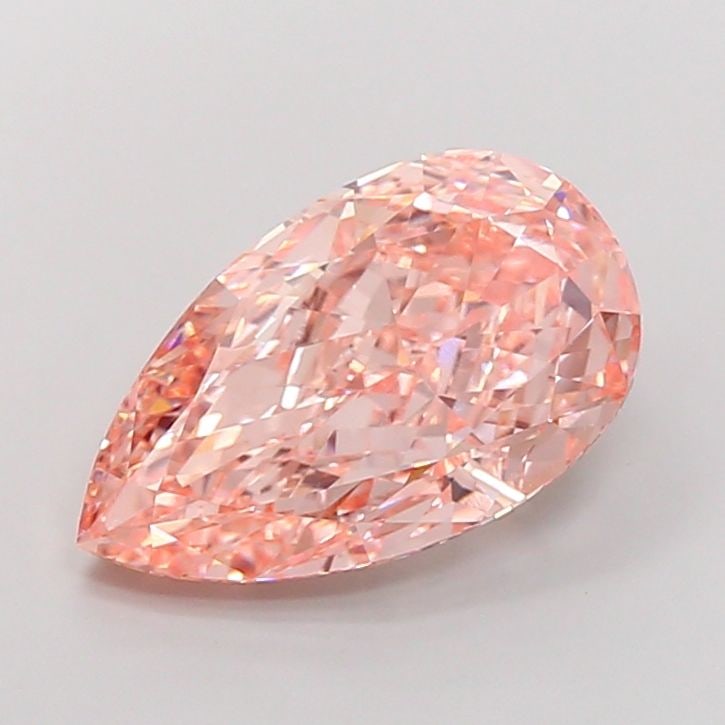 Loose Lab Diamond - IGI Pear 7.09ct Fancy Intense Pink VVS2: Loose Lab Diamond - IGI Pear 7.09ct Fancy Intense Pink VVS2 Experience the breathtaking beauty of a lab-grown diamond, certified by IGI as a Fancy Intense Pink gemstone with exceptional clarity (VVS2)