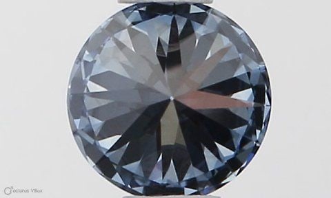 IGI Round 0.35ct Fancy Vivid Blue VVS1 Loose Lab Diamond: IGI Round 0.35ct Fancy Vivid Blue VVS1 Loose Lab Diamond Experience the breathtaking beauty of a Fancy Vivid Blue diamond, one of the rarest and most coveted colors in nature. This exquisite 0.35ct la