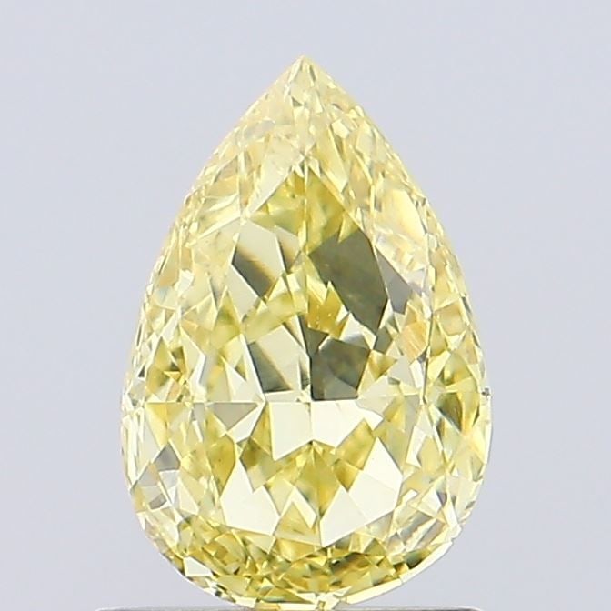 Loose Lab Diamond - Pear 0.8ct Fancy Intense Yellow VVS2 (1 of 1)