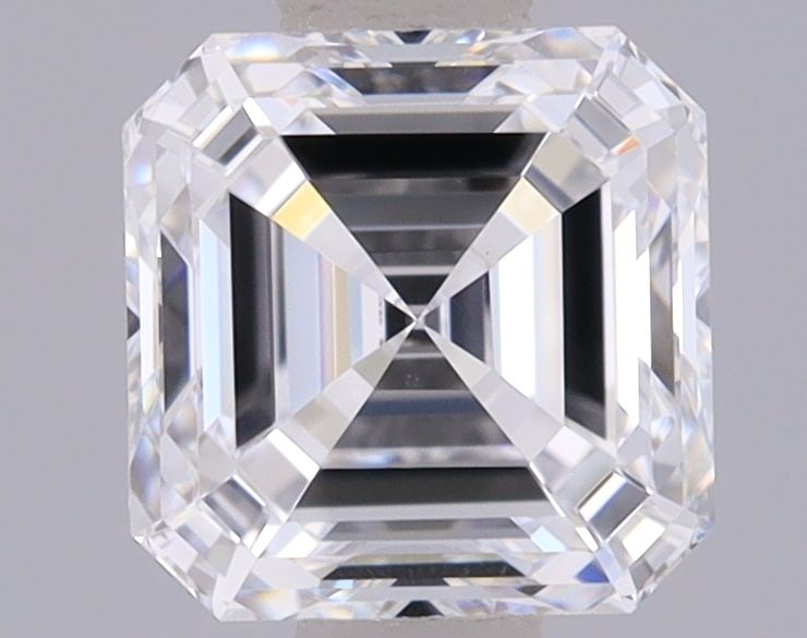 IGI Square Emerald 1.01ct D VVS2 Loose Lab Diamond: IGI Square Emerald 1.01ct D VVS2 Loose Lab Diamond A rare and exceptional lab-grown diamond, certified by the International Gemological Institute (IGI), boasts impressive clarity with a VVS2 grade, vi