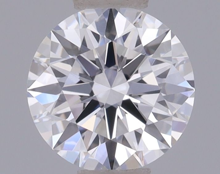 IGI Round 0.54ct D VVS2 Ideal Loose Lab Diamond: IGI Round 0.54ct D VVS2 Ideal Loose Lab Diamond A truly unique and exceptional diamond, this 0.54ct IGI Round lab-grown gem boasts an impressive VVS2 clarity grade, rivaling the finest mined diamonds