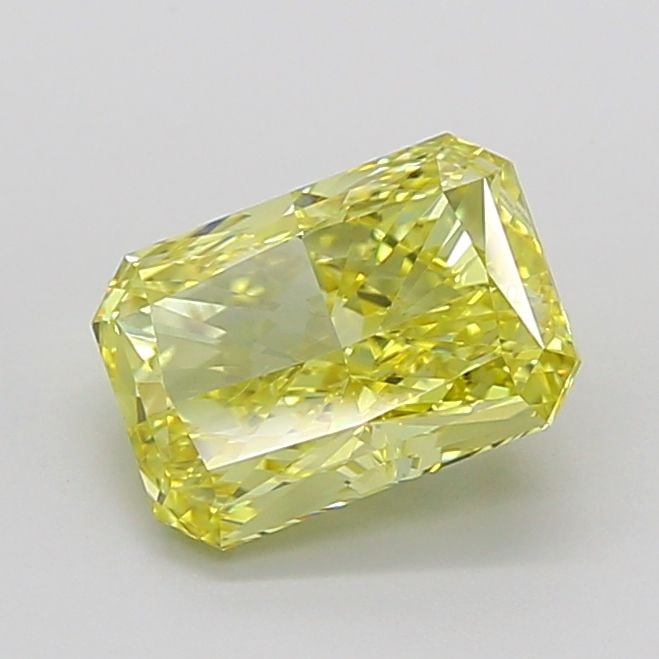 IGI Radiant 3.02ct Fancy Intense Yellow VVS2 Loose Lab Diamond: IGI Radiant 3.02ct Fancy Intense Yellow VVS2 Loose Lab Diamond A true gem for the discerning collector, this 3.02ct IGI Radiant lab-grown diamond boasts an extraordinary Fancy Intense Yellow color and