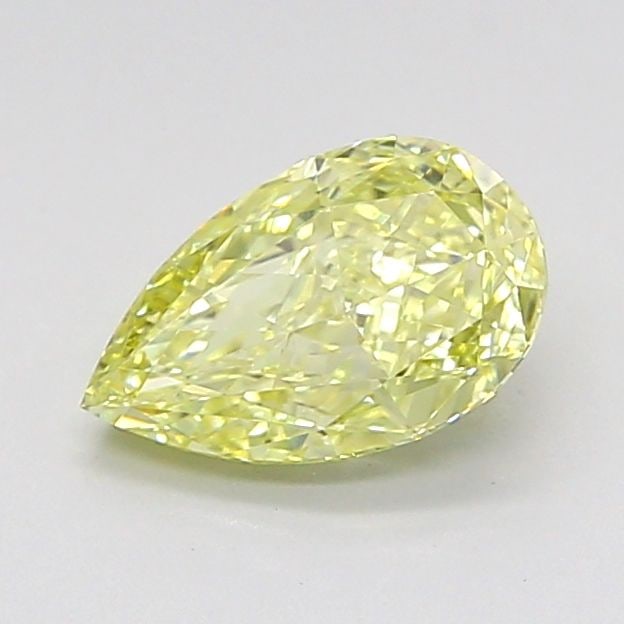 Loose Lab Diamond - IGI Pear 1.01ct Fancy Yellow VVS2: Loose Lab Diamond - IGI Pear 1.01ct Fancy Yellow VVS2 Experience the unique charm of a lab-grown diamond, certified by IGI as Fancy Yellow with exceptional clarity and polish. This 1.01ct pear-shaped