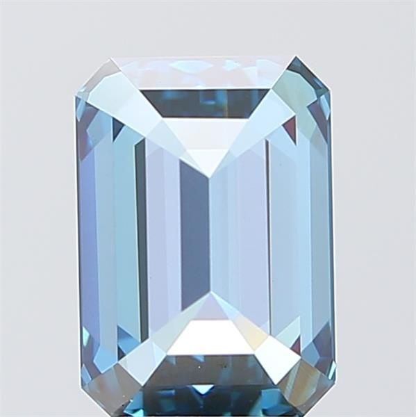 Loose Lab Diamond - IGI Emerald 3.01ct Fancy Vivid Blue VVS2: Loose Lab Diamond - IGI Emerald 3.01ct Fancy Vivid Blue VVS2 Experience the breathtaking beauty of nature in a lab-grown diamond, certified by IGI as a Fancy Vivid Blue gemstone. This stunning 3.01ct