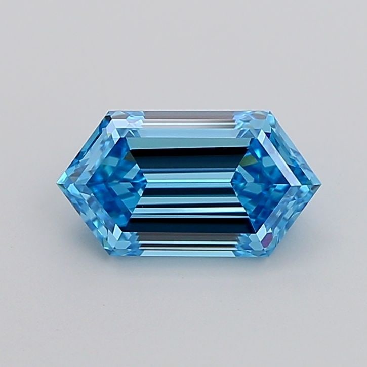 Loose Lab Diamond - IGI Hexagonal 2.03ct Fancy Vivid Blue VVS2 (1 of 1)