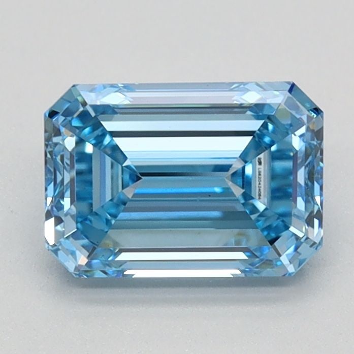 Loose Lab Diamond - IGI Emerald 1.15ct Fancy Vivid Blue VVS2: Loose Lab Diamond - IGI Emerald 1.15ct Fancy Vivid Blue VVS2 Experience the breathtaking beauty of a lab-grown diamond, certified by IGI as Fancy Vivid Blue with exceptional clarity and polish. This s