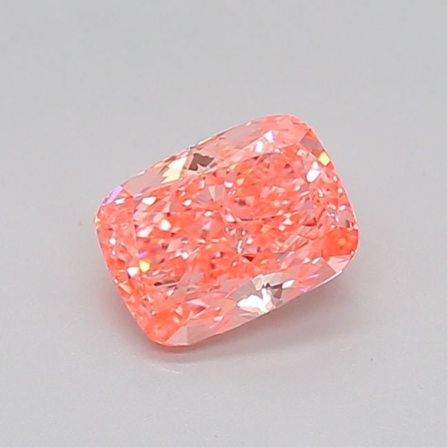 Loose 1.63ct Fancy Vivid Pink VVS2 IGI Cushion Diamond: Loose 1.63ct Fancy Vivid Pink VVS2 IGI Cushion Diamond Experience the rare beauty of a Fancy Vivid Pink diamond, one of the most coveted colors in nature. This exquisite 1.63ct cushion-cut gemstone bo