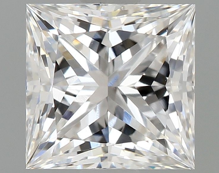 IGI Princess 1.58ct D VVS2 Loose Lab Diamond: IGI Princess 1.58ct D VVS2 Loose Lab Diamond A stunning lab-grown diamond, certified by the International Gemological Institute (IGI), boasts exceptional clarity and color, with a VVS2 grade and D col