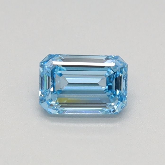 Loose Lab Diamond - IGI Emerald 0.32ct Fancy Intense Blue VVS2: Loose Lab Diamond - IGI Emerald 0.32ct Fancy Intense Blue VVS2 Experience the breathtaking beauty of nature in this stunning lab-grown emerald blue diamond, certified by IGI as Fancy Intense Blue with