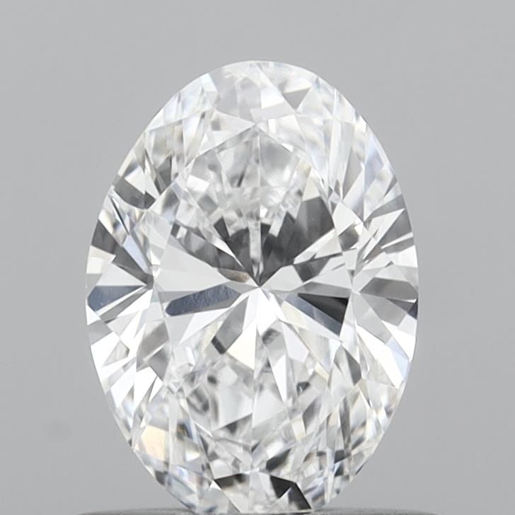 IGI Oval 0.72ct D VVS2 Loose Lab Diamond: IGI Oval 0.72ct D VVS2 Loose Lab Diamond A rare and exceptional oval-cut lab diamond, certified by the International Gemological Institute (IGI), boasts an impressive 0.72 carat weight with a dazzling
