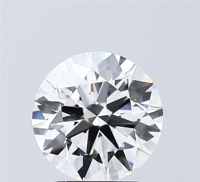 IGI Round 2.04ct E VVS2 Ideal Loose Lab Diamond: IGI Round 2.04ct E VVS2 Ideal Loose Lab Diamond A rare and exceptional lab-grown diamond, certified by the International Gemological Institute (IGI), boasts an impressive 2.04 carats of unparalleled c
