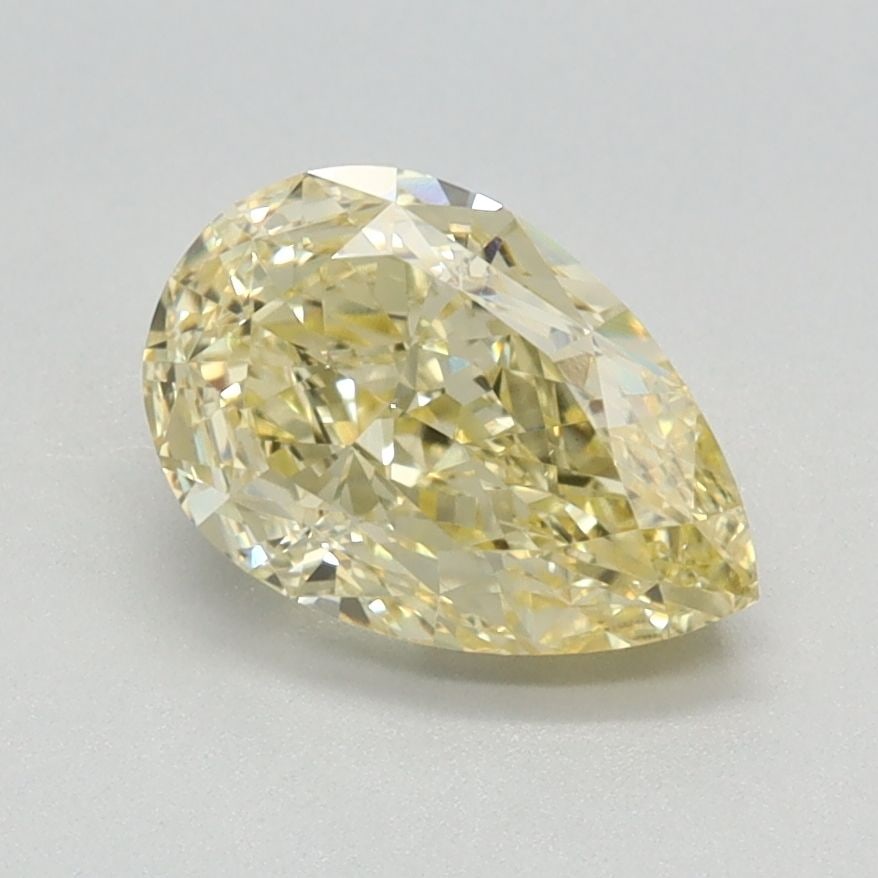 Loose Lab Diamond - IGI Pear 1.41ct Fancy Intense Yellow VVS2: Loose Lab Diamond - IGI Pear 1.41ct Fancy Intense Yellow VVS2 Experience the vibrant beauty of nature in this stunning 1.41ct Fancy Intense Yellow lab-grown diamond, certified by IGI as VVS2 clarity