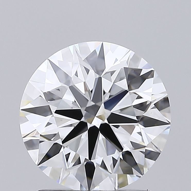 IGI Round 1.53ct D VVS2 Ideal Loose Lab Diamond: IGI Round 1.53ct D VVS2 Ideal Loose Lab Diamond Experience the brilliance of a lab-grown diamond, certified by IGI as a 1.53ct D VVS2 Ideal round brilliant loose gemstone. Its exceptional clarity and