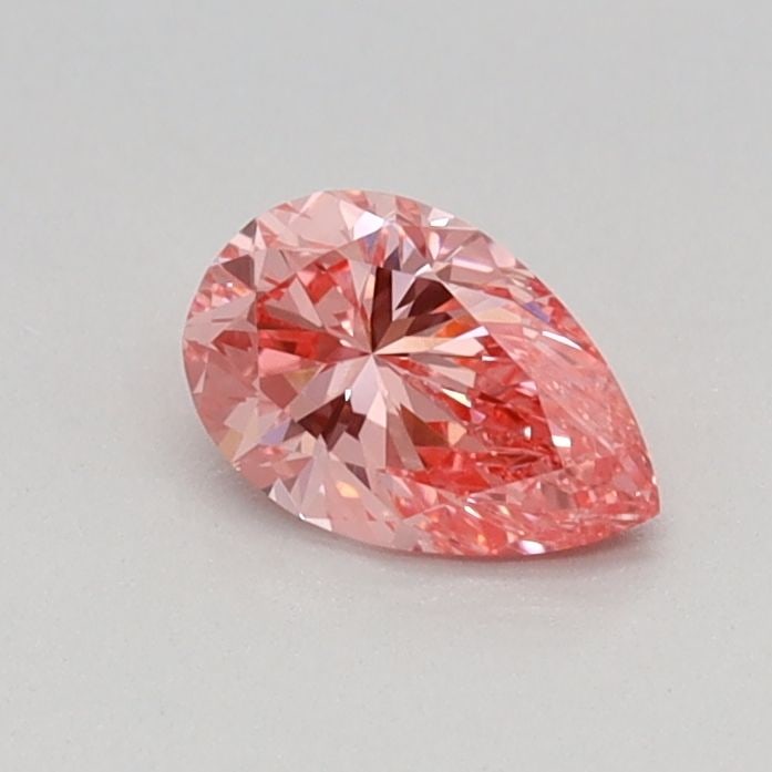 Loose Lab Diamond - IGI Pear 0.31ct Fancy Vivid Pink VVS2: Loose Lab Diamond - IGI Pear 0.31ct Fancy Vivid Pink VVS2 Experience the beauty of lab-grown luxury with this stunning 0.31ct Fancy Vivid Pink diamond, certified by IGI and boasting exceptional clarit
