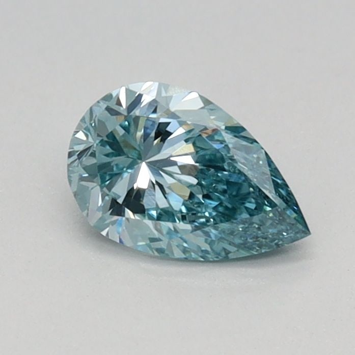 Loose Lab Diamond - IGI Pear 0.37ct Fancy Vivid Blue VVS2: Loose Lab Diamond - IGI Pear 0.37ct Fancy Vivid Blue VVS2 Experience the breathtaking beauty of a lab-grown diamond, certified by IGI as Fancy Vivid Blue, with exceptional clarity and polish. This stu