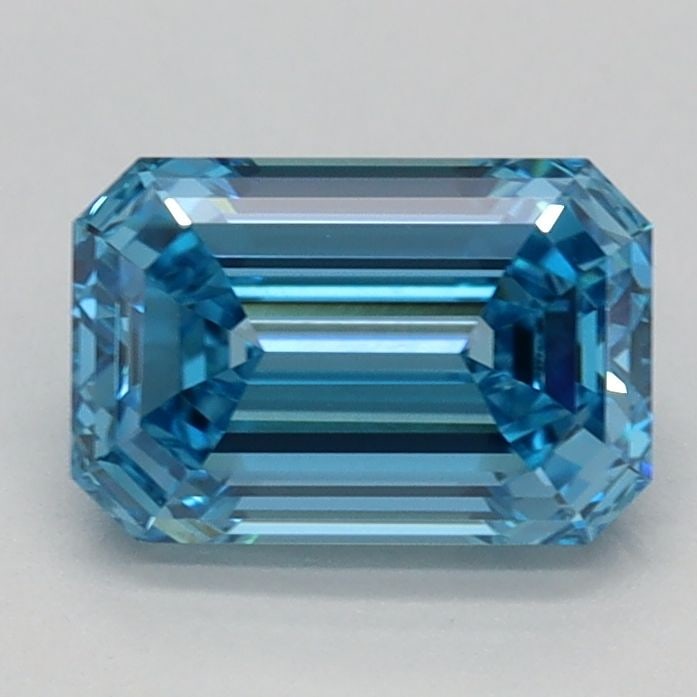 Loose Lab Diamond - IGI Emerald 1.01ct Fancy Vivid Blue VVS2: Loose Lab Diamond - IGI Emerald 1.01ct Fancy Vivid Blue VVS2 Experience the rare beauty of a lab-grown diamond, certified by IGI as a Fancy Vivid Blue gemstone with exceptional clarity (VVS2) and lust
