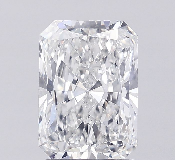 IGI Radiant 2.01ct E VVS2 Loose Lab Diamond: IGI Radiant 2.01ct E VVS2 Loose Lab Diamond Experience the brilliance of nature in a lab-grown diamond, certified by IGI as E color, VVS2 clarity, and EX polish and symmetry. This stunning 2.01ct gem