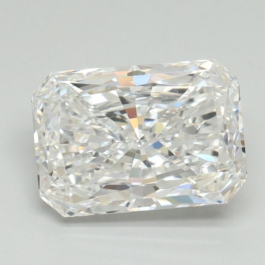 Radiant 2.06ct F VVS2 Loose Lab Diamond: Radiant 2.06ct F VVS2 Loose Lab Diamond Experience the brilliance of nature, minus the environmental impact and high cost. This stunning 2.06ct F VVS2 loose lab diamond boasts exceptional clarity, col