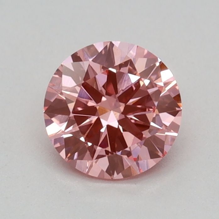 IGI Round 0.37ct Fancy Vivid Pink VVS2 Loose Lab Diamond: IGI Round 0.37ct Fancy Vivid Pink VVS2 Loose Lab Diamond Experience the rare beauty of a Fancy Vivid Pink diamond, one of the most coveted colors in the world of gemstones. This stunning 0.37ct lab-gr