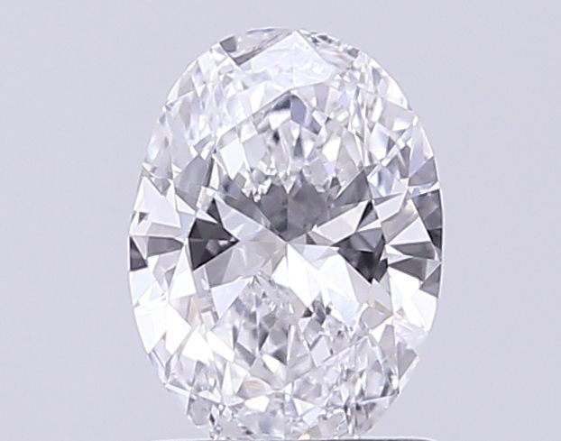 Oval 1.01ct D VVS2 Loose Lab Diamond: Oval 1.01ct D VVS2 Loose Lab Diamond A rare and exceptional oval-cut lab diamond, boasting an impressive 1.01 carat in weight, with a dazzling D color and flawless VVS2 clarity. Its EX polish and VG s