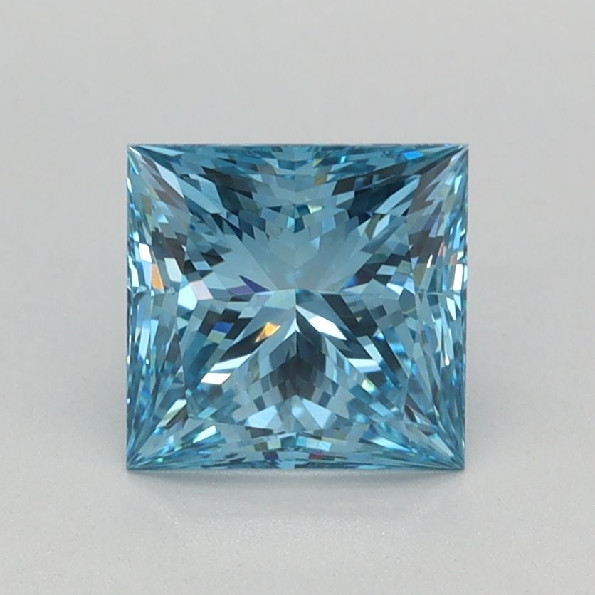 IGI Princess 1.1ct Fancy Vivid Blue VVS2 Loose Lab Diamond: IGI Princess 1.1ct Fancy Vivid Blue VVS2 Loose Lab Diamond Experience the unparalleled beauty of a Fancy Vivid Blue diamond, one of the rarest and most stunning colors in nature. This 1.1ct IGI-certif