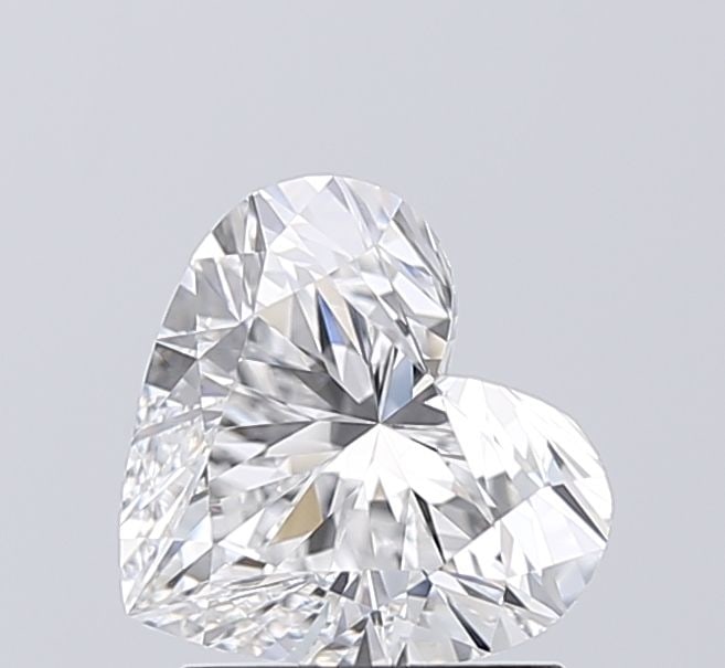 IGI Heart 2.03ct E VVS2 Loose Lab Diamond: IGI Heart 2.03ct E VVS2 Loose Lab Diamond A rare and exceptional opportunity to own a lab-grown diamond of unparalleled quality, this 2.03ct IGI Heart cut E VVS2 gemstone boasts an EX polish and symme