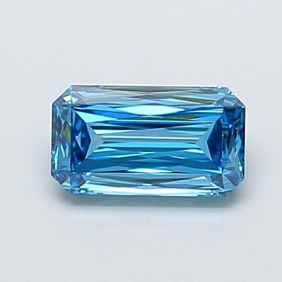 IGI Radiant 1.12ct Fancy Intense Green VVS2 Loose Lab Diamond: IGI Radiant 1.12ct Fancy Intense Green VVS2 Loose Lab Diamond Experience the rare beauty of a Fancy Intense Green lab diamond, certified by IGI as VVS2 clarity and boasting EX polish and symmetry. Thi