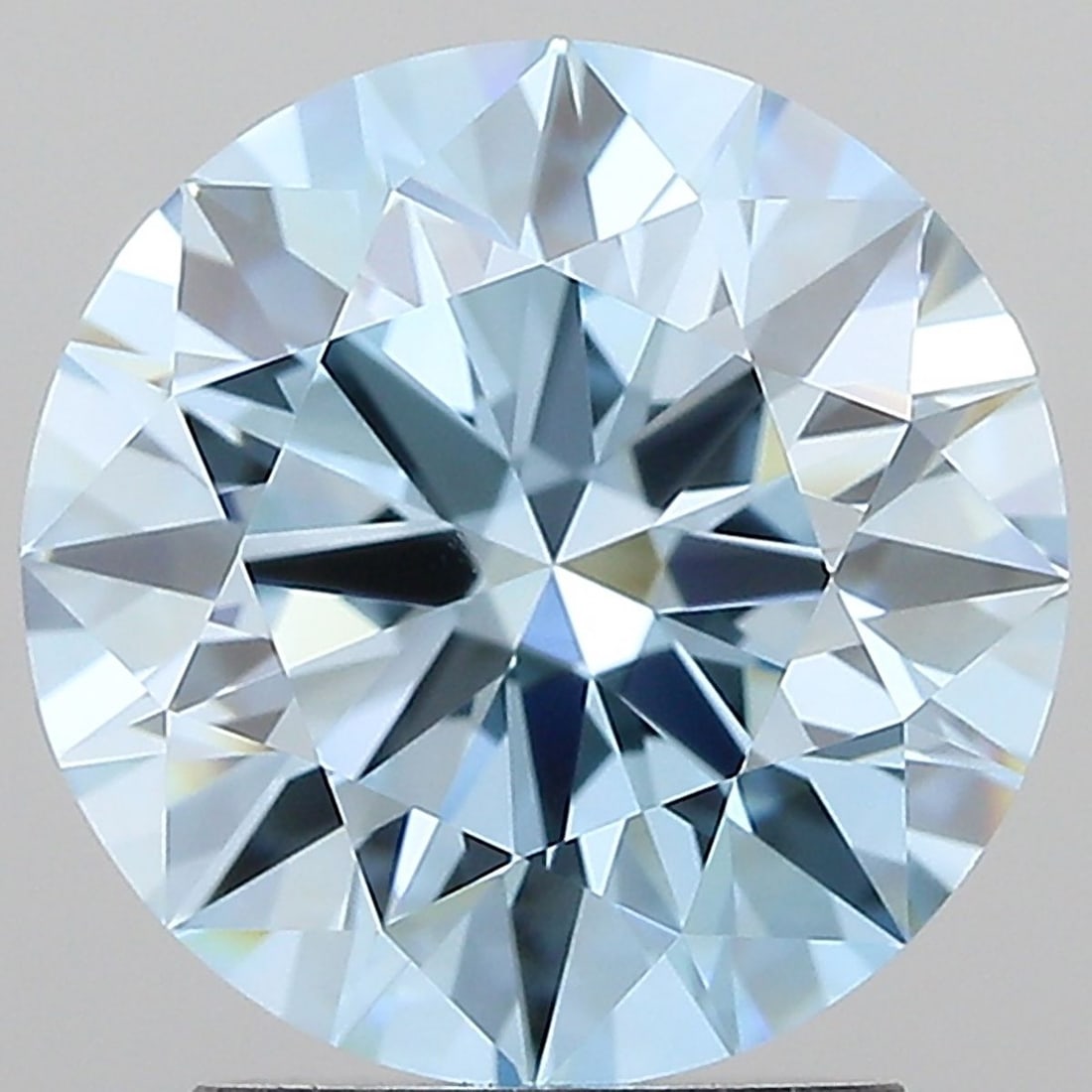 IGI Round 2.52ct Fancy Vivid Blue IF Ideal Loose Lab Diamond: IGI Round 2.52ct Fancy Vivid Blue IF Ideal Loose Lab Diamond Experience the breathtaking beauty of a lab-grown Fancy Vivid Blue diamond, certified by the International Gemological Institute (IGI) as I