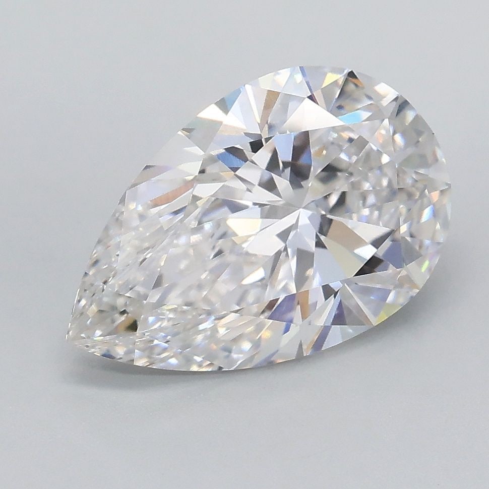 Loose Lab Diamond - IGI Pear 2.09ct E VVS2: Loose Lab Diamond - IGI Pear 2.09ct E VVS2 A rare and exceptional lab-grown diamond, this 2.09ct pear-cut gem boasts an impressive E color grade, indicating its exceptional clarity and brilliance. Cer