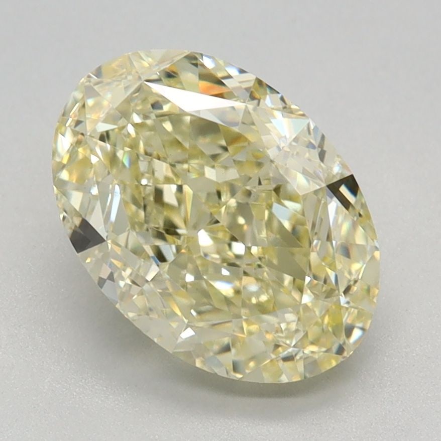 IGI Oval 2.07ct Fancy Intense Yellow VVS2 Loose Lab Diamond: IGI Oval 2.07ct Fancy Intense Yellow VVS2 Loose Lab Diamond A standout in the world of lab-grown diamonds, this 2.07ct Fancy Intense Yellow VVS2 Loose Lab Diamond boasts exceptional clarity and color,