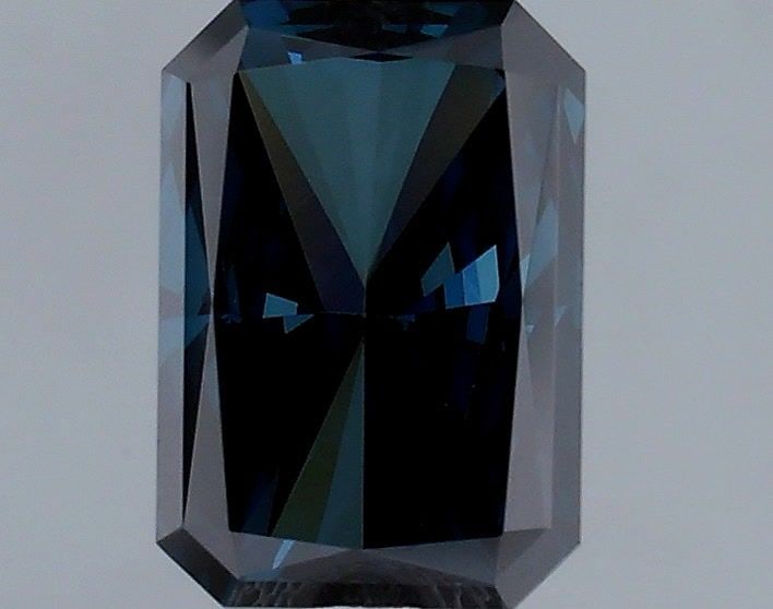 IGI Radiant 1.12ct Fancy Deep Blue VVS2 Loose Lab Diamond (1 of 1)