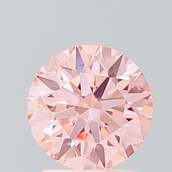 IGI Round 1.54ct Fancy Vivid Pink VVS2 Ideal Loose Lab Diamond: IGI Round 1.54ct Fancy Vivid Pink VVS2 Ideal Loose Lab Diamond Experience the unparalleled beauty of nature with this stunning 1.54ct Fancy Vivid Pink VVS2 Ideal loose lab diamond, certified by IGI an